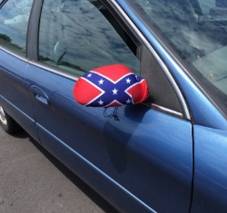 Battle Flag MIrror Cover sold by the pair 