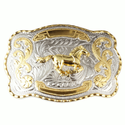 BB622 Big Western Horse Buckle 
