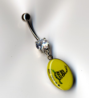 BJ41 Gadsden Body Jewely *Dont Tread On Me* 