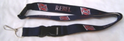Blue Battle Flag Lanyards 