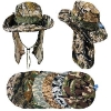 Camo Boonie Hat with Neck Flap 