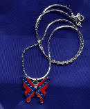 Butterfly  Pendant Necklace 