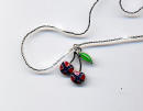 Cherries Pendant Necklace 