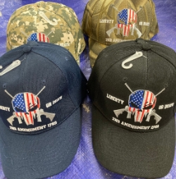 US Punisher Black Cap  Sold Individually but cheaper by the dozen 