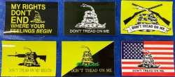 Dont Tread On Me Decal 04 Sold by the Dozen 