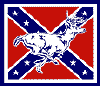 S182   DEER ON FLAG 