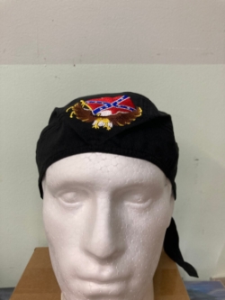 DR 202 Eagle with Rebel Flag Embroidered 