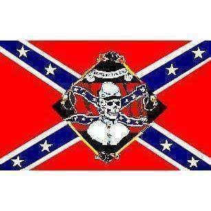 “REBEL TIL THE END” Flag 
