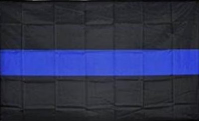 Thin Blue Line Flag F347 