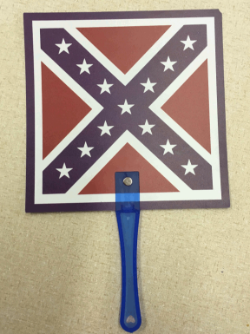 Hand Held  Battle Flag Fans DZ 