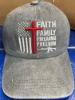 CP456 Faith, Family, Firearms, Freedom Cap. Vecro Closure 