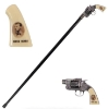 Jessie James Pistol Walking Cane 36" Lone 