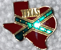 Texas State Hat Pin sold by the dozen 