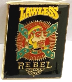 Hat Pin "Lawless Rebel" Dozen 