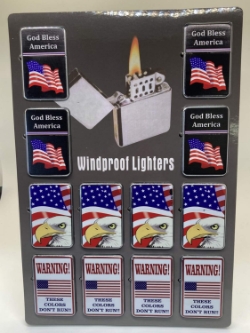Lighter 116  USA Assortment sold by the dozen 