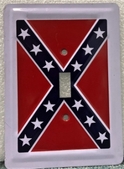Battle Flag Metal Light Switch Plate Cover 