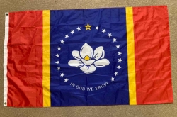 New Mississippi 3x5 Light Weight Flag 