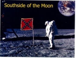 Post cards with Southside of moon/Battle flag Sold by Dozen 