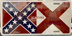 Tag 31 Battle Flag/Alabama Flag Combo 