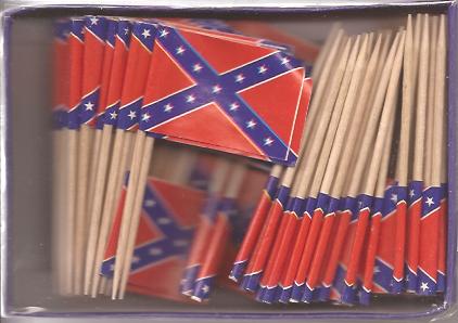 Tooth Picks W/ Battle Flag  BX 